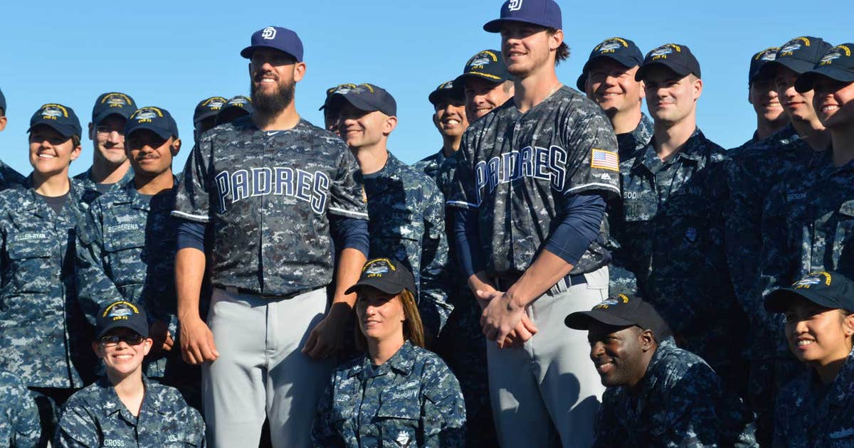 Padres unveil new U.S. Navy digital camouflage jersey FOX Sports